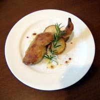 若鶏もも肉のコンフィ